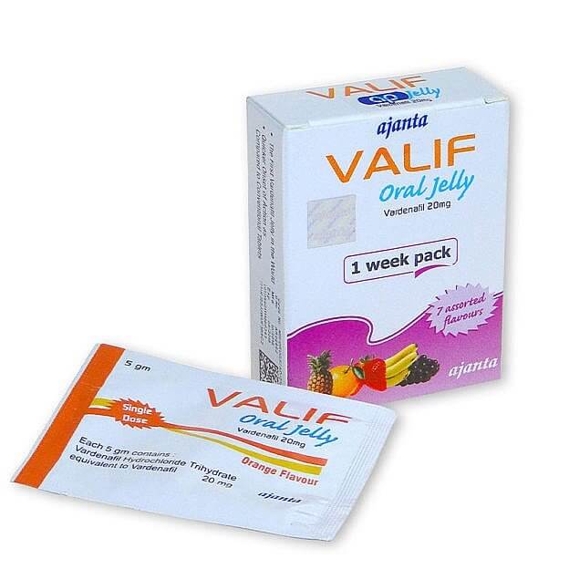 Valif Oral Jelly 20mg Vardenafil levitra kaufen